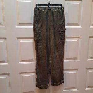 Cynthia Ashby Baggie Pocket Pants - Terrain, Size S